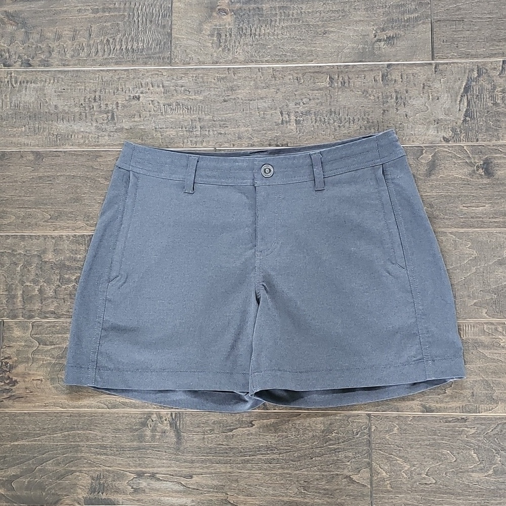 Kuhl Women's Charcoal Gray Born In The Mountains Shorts Sz 8